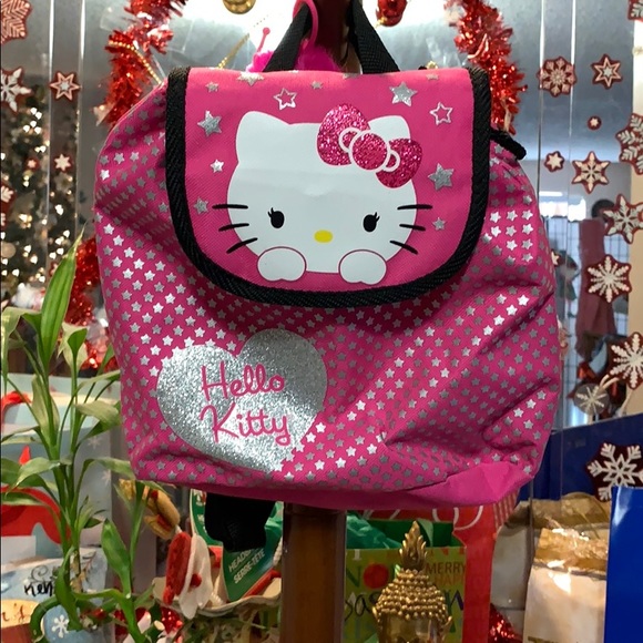 Hello Kitty Handbags - Hello Kitty small pink backpack